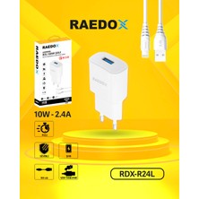 Raedox 10W 2.4A Lightning Duvar Şarjı