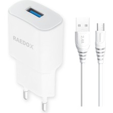 Raedox 10W 2.4A Micro Duvar Şarjı