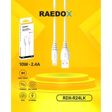 Raedox USB To Lightning 10W 2.4A Hızlı Kablo