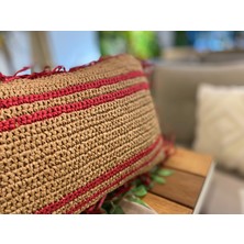 Kumbahçe Design Kırlent Kırmızı