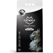 Catwalk Aktif Karbonlu Premium Kedi Kumu 10 Lt