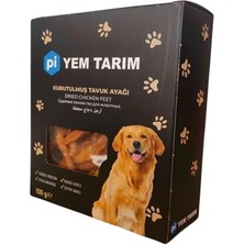 Pi Yem Tarım Kurutulmuş Tavuk Ayağı Köpek Ödülü 100 gr