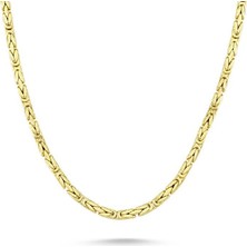 Sembol Gold 14K Altın Kral Zincir 50 cm