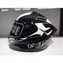 MTS Kask Mts Pro 801 Energy Güneş Gözlüklü Black/whıte