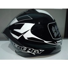 MTS Kask Mts Pro 801 Energy Güneş Gözlüklü Black/whıte