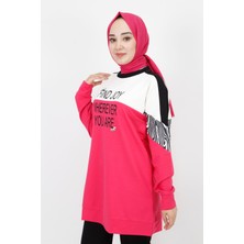 Coolest Butik 71114 2 Ip Kumaş Yazı ve Taş Detaylı Ikili Takım