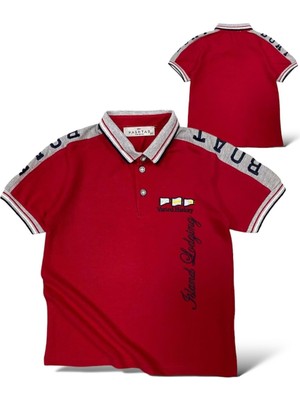 Mnk Baby & Kids Polo Yaka Lakost Çocuk Tişört MNK0505