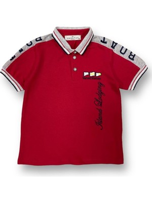 Mnk Baby & Kids Polo Yaka Lakost Çocuk Tişört MNK0505