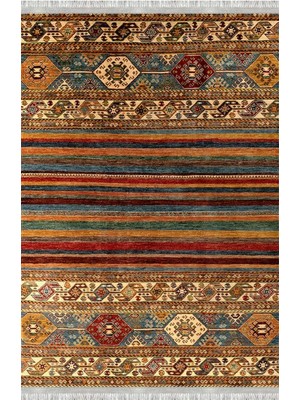 Homier Collection Homier Cotton Kalitesi Yıkanabilir Kaymaz Taban Kilim ve Yolluk H-OT-4053A