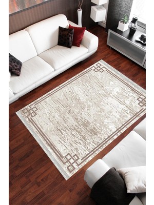 Homier Collection Homier Cotton Kalitesi Yıkanabilir Kaymaz Taban Kilim ve Yolluk H-MD-0077A