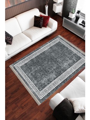 Homier Collection Homier Westa Kalitesi Yıkanabilir Kaymaz Taban Kilim ve Yolluk H-DK-5060C