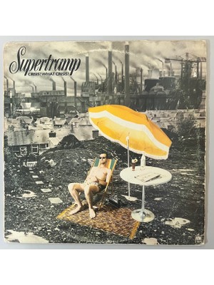 Supertramp Crisis What Crisis Lp Plak (Orjinal 1975 Dönem Ingiltere Baskı)