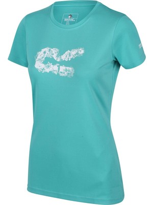 Regatta Fingal V Kadın T-Shirt-Turkuaz