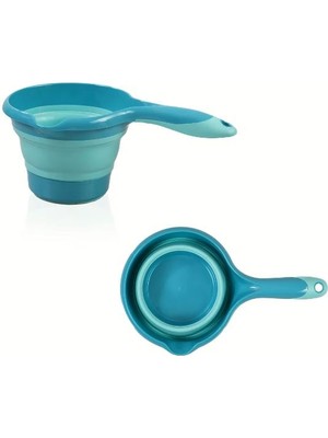 Babyjem Katlanır Bebek Banyo Maşrapa Turkuaz