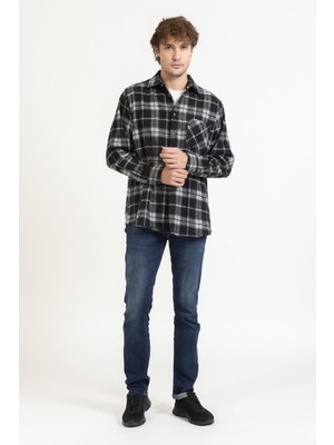 Villager & Son Oduncu Ekose Gömlek 2180 3 Gri