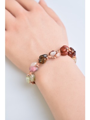 Safnaturel  Aslan Burcu Makrome Tasarım Doğal Taş Bileklik