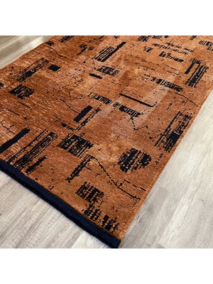 Hoom Rugs Prestij Eko 116 Terra Dekoratif Yıkanabilir Kilim