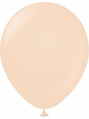 Kidspartim Retro Sütlü Kahve Pastel Balon 5 Li