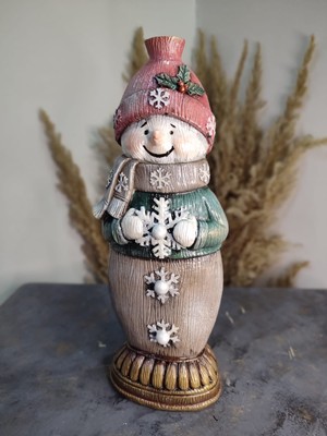 Kardan Adam Polyester Dekoratif Obje