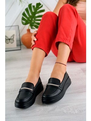 Erla Kadın Günlük Deri Hafif Rahat Casual Ayakkabı
