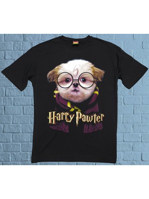 Bu Tshirt 'Harry Pawter' Temalı Oversize Tişört