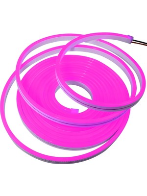 Alles Neon Şerit LED 12V 2835 Dış Mekan 5 Metre Pembe Pınk Alles