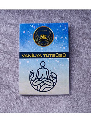 Mistik Sk Mistik Çubuk Tütsü Vanilya Tütsüsü 10'lu Paket Meditasyon, Yoga, Dua, Ritüel