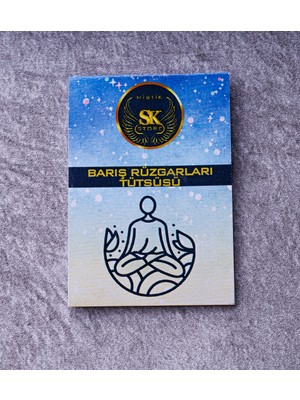 Mistik Sk Mistik Çubuk Tütsü Barış Rüzgarları 10'lu Paket Meditasyon, Yoga, Dua, Ritüel