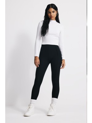 Babokah Toparlayıcı Ön Dikişli Uzun Tayt