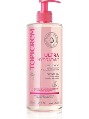 Topicrem Ultra Nemlendirici Hassas Ciltler İçin Duş Jeli 500 ml