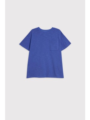 Babokah(Kids Boy) Cepli Flamlı Comfort Fit Organik pamuk T-shirt