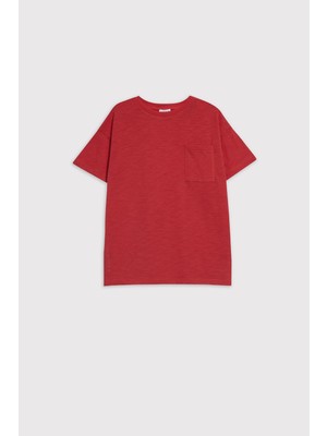 Babokah(Kids Boy) Cepli Flamlı Comfort Fit Organik pamuk T-shirt