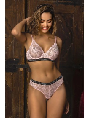 Golshan Bonitas Gaudy Lace Bra L.Pink 112-018