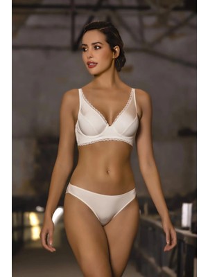 Golshan Bonitas Giorgia Wire Bra İvory 120-026