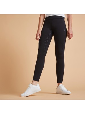 Fouganza Kadın Binici Taytı - Siyah - 500