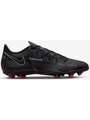 Nike Phantom G. T. 2 Club F. G. / M. G. Unisex Soccer Shoes Siyah Kırmızı Krampon