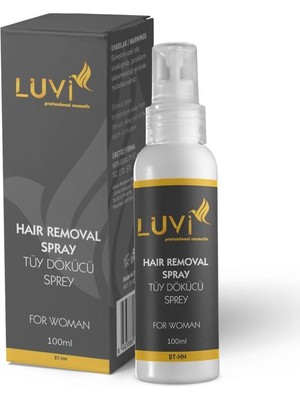 Luvi Tüy Dökücü Krem Sprey Kadın 100ml