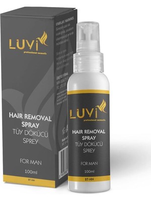Luvi Tüy Dökücü Krem Sprey Bay 100 Ml