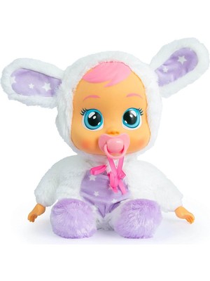 Cry Babies ve Baby Alive İyi Geceler Coney Müzikli Işıklı Yıldız Desenli Beyaz-Pembe Hediyelik Oyuncak