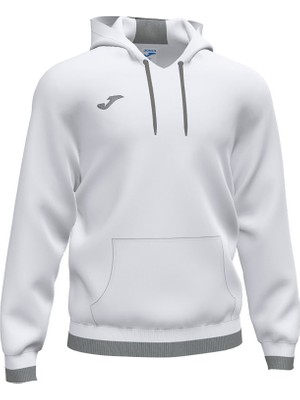 Joma Erkek Futbol Kamp Sweatshirt Confort Hoodie White Gray 101962.211