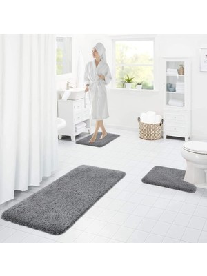 Sarar Banyo Paspası 3 Lü Klozettakımı  60X120 / 40X60 / 50X60