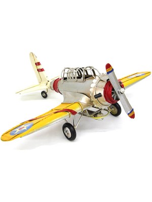 Dekoratif Metal Uçak