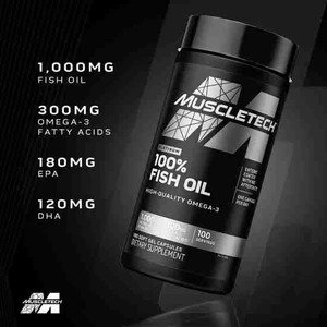Platinum 100% Fish Oil Omega 3 100 Kapsül