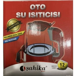 Ahmet Otomotiv Şahika 12 Volt 750 ml Su Isıtıcı-Kettle