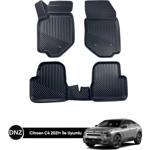 Citroen C4 x 3D Havuzlu Paspas 2021+