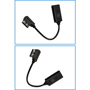Audi Için Kablosuz Aux Bluetooth 5.0 Adaptör Kablosu Ses Müzik Çalar (Yurt Dışından)