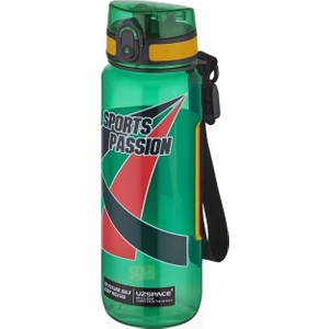 500ML Sports Passion Kayma Yapmayan Tutma Bölmeli Tritan Su Matarası