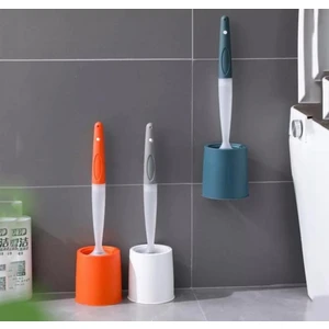 Deterjan Hazneli Silikon Tuvalet Fırçası - Yeni Nesil Banyo Wc Klozet Temizleme Fırçası