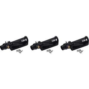 3x Sprey Su Pervanesi Rc Balıkçı Teknesi Jet Pompası Dıy Oyuncak Pervaneler Kaplin Mili 16MM-SIYAH (Yurt Dışından)