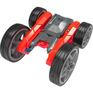 Rc Dublör Araba Çocuklar Için Uzaktan Kumanda Araba Boys Dublör Araba 2.4g Uzaktan Kumanda Çift Taraflı Dublör Araba Kırmızı (Yurt Dışından)